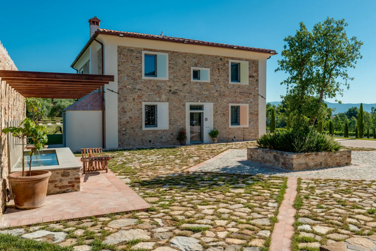 Dettaglio rustico della tenuta
